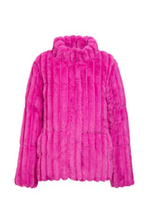 Recurrence Puffer Jacket | Fuchsia Jackets Unreal Fur 