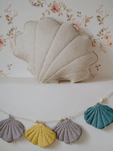 Linen "Sand” Shell Pillow Cushion moimili.us 