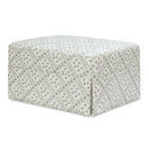 Sarah Flint x Namesake Crawford Gliding Ottoman in Eco-Performance Fabric | Water Repellent & Stain Resistant | Green