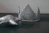 “Silver Sequins” Crown Crown moimili.us 