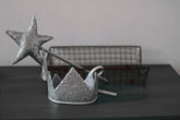 “Silver Sequins” Crown Crown moimili.us 