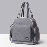 Large Capacity Expanding Diaper Bag SUNVENO Grey 