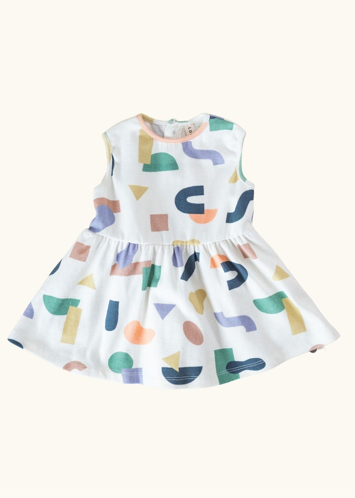 Geometric Sleeveless Dress by Loocsy Dresses Loocsy 