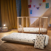 Stokke® Sleepi™ Bed Fitted Sheet V3 | Mickey Celebration