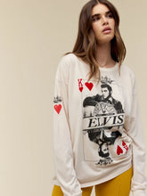 Sun Records X Elvis King of Hearts Long Sleeve | Dirty White Tees DayDreamer 