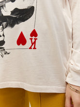 Sun Records X Elvis King of Hearts Long Sleeve | Dirty White Tees DayDreamer 