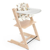 Tripp Trapp® High Chair and Cushion with Stokke® Tray | Natural / Mickey Celebration