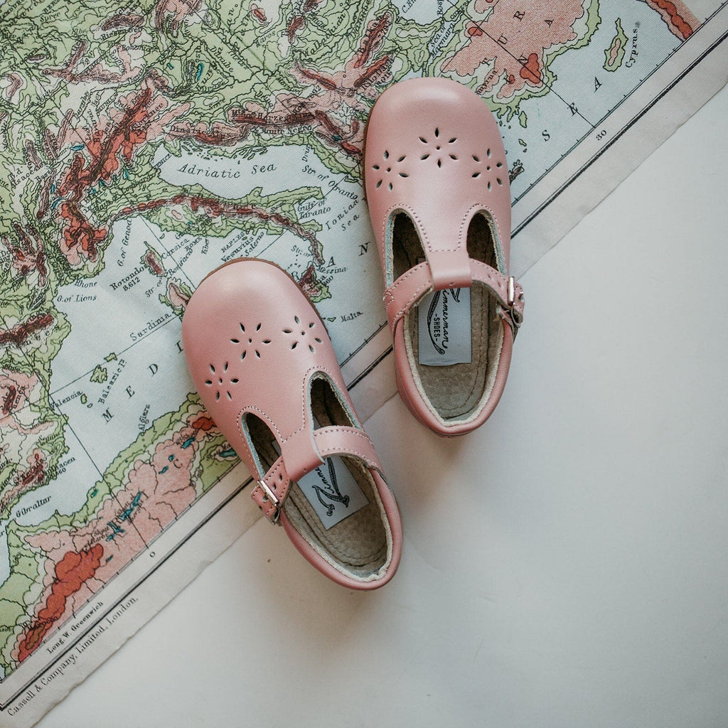 Flora T-Strap - Blush Pink t-straps Zimmerman Shoes 