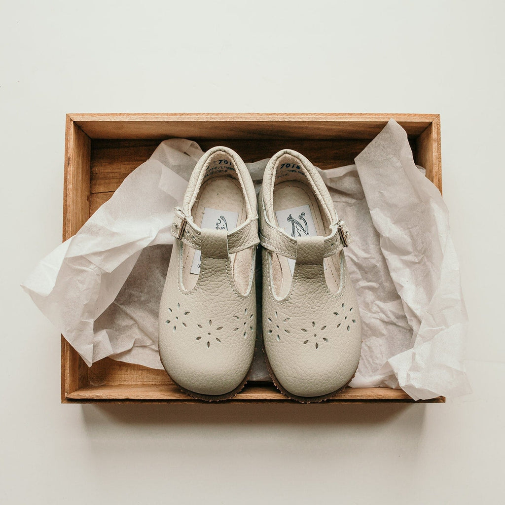 Flora T-Strap - Dove Grey t-straps Zimmerman Shoes 