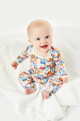 Long Sleeve Pajama Set | Snails Pajamas Clover Baby & Kids 