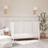 Winston 4-in-1 Convertible Crib | Washed White Cribs & Toddler Beds NAMESAKE 