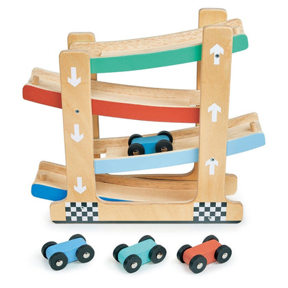 Wooden Ramp Racer Toy Cars & Trains Mentari 