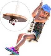 Wooden rope swing for kids Single Swing Goodevas 
