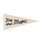 you are magic pennant Wall Hanging Imani Collective Natural 