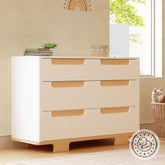 Yuzu 6-Drawer Dresser | White / Natural