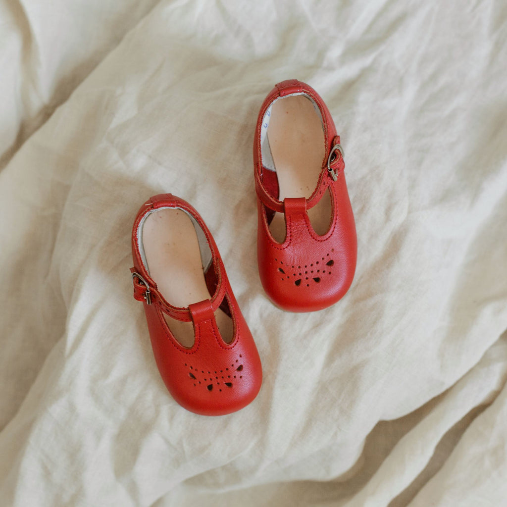Alison T-Strap | Red Shoes Zimmerman Shoes 