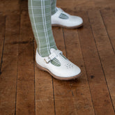 Anna T-Strap | White Shoes Zimmerman Shoes 