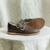 Claire T-Strap - Brown Zimmerman Shoes 