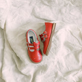 Claire T-Strap - Red Zimmerman Shoes 
