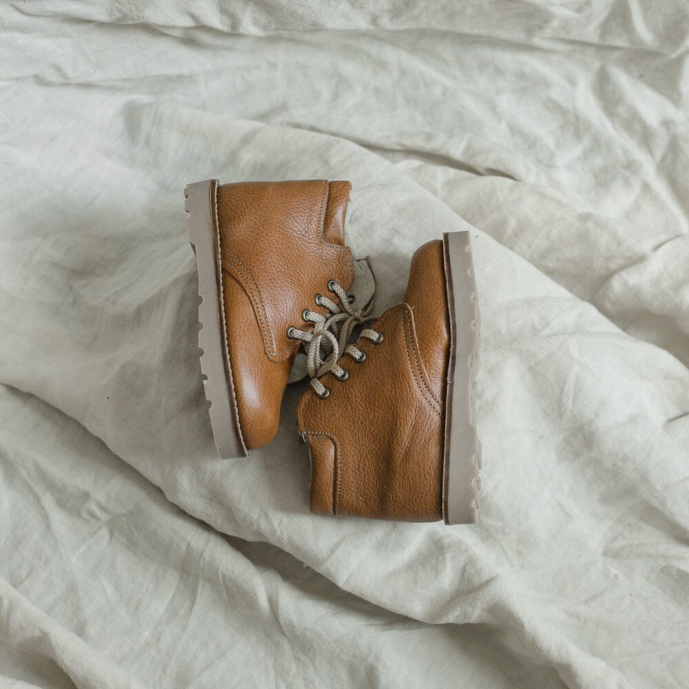High Top Boot - Cognac by Zimmerman Shoes Zimmerman Shoes 