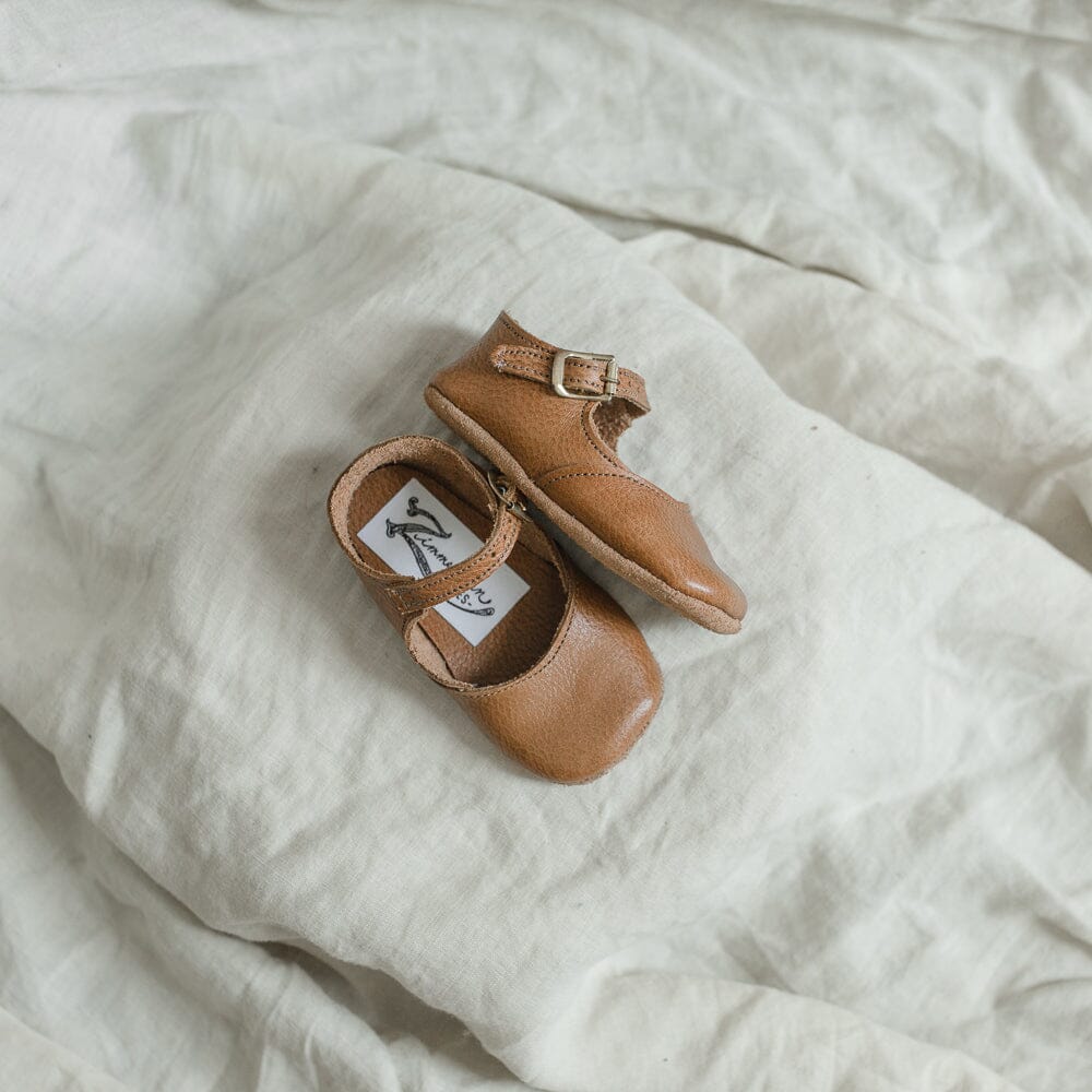 Soft Soled Mary Jane - Cognac Shoes Zimmerman Shoes 