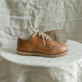 Wing Tip Oxford - Cognac Shoes Zimmerman Shoes 