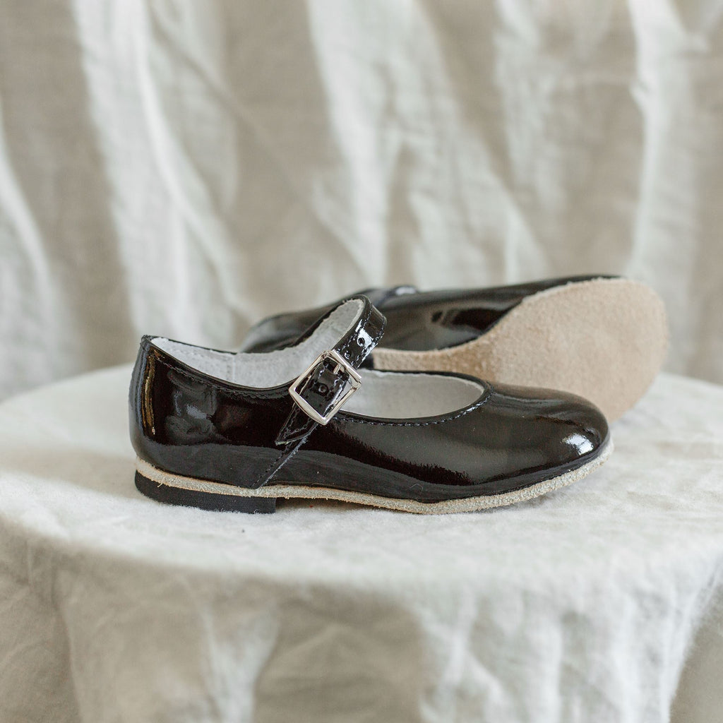Emma Mary Jane - Black Patent Zimmerman Shoes 