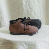 Ollie First Walker - Chocolate Nubuck by Zimmerman Shoes Zimmerman Shoes 