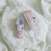 Soft Soled Double T-Strap - Pink Zimmerman Shoes 