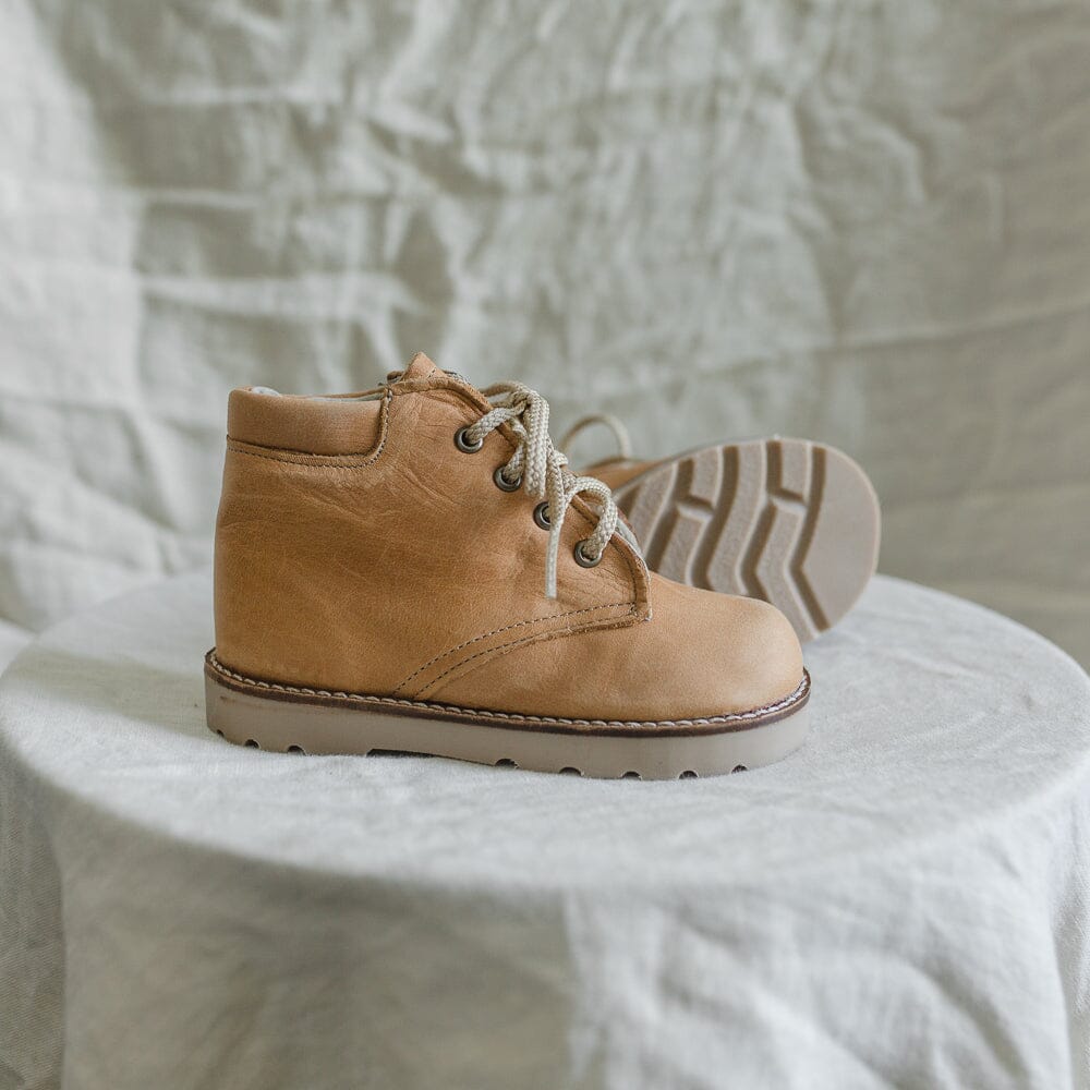 High Top Boot - Tan by Zimmerman Shoes Zimmerman Shoes 
