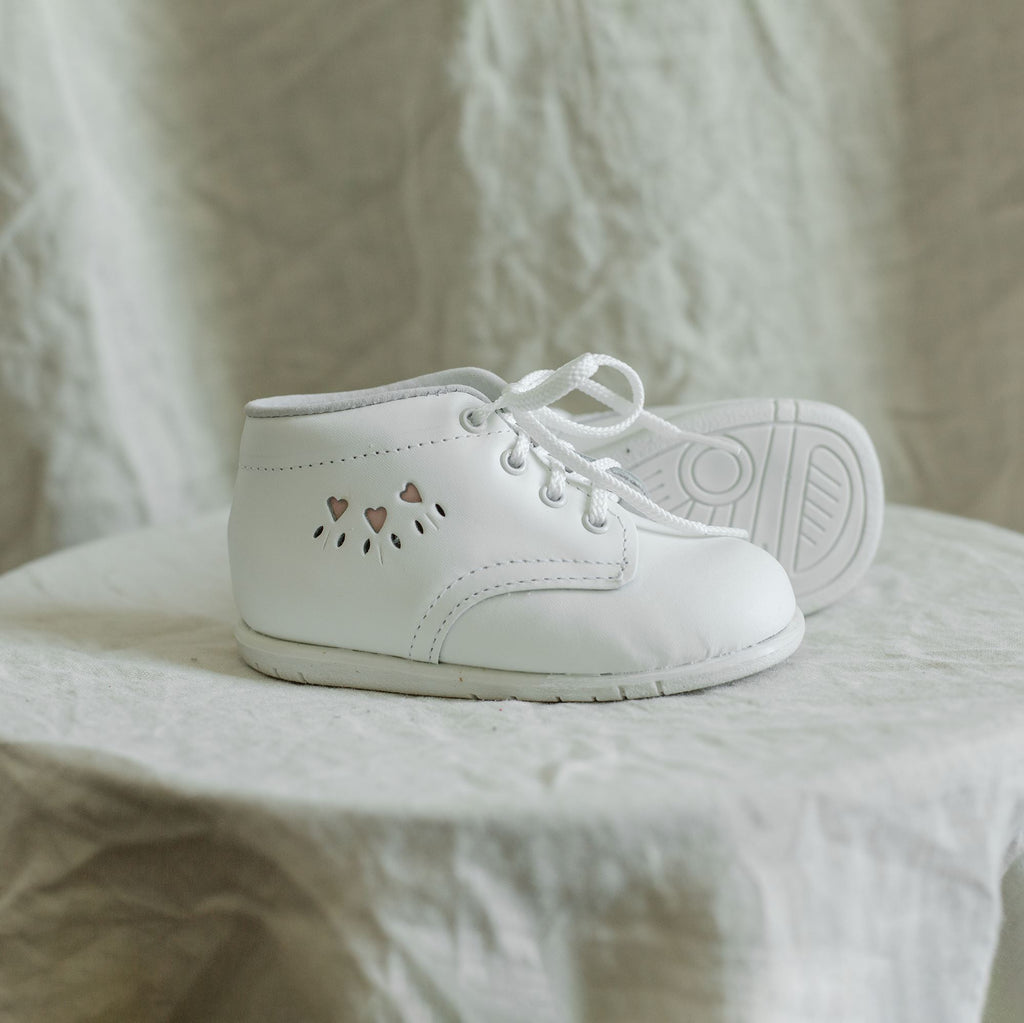 Tulip First Walker - White/Pink Zimmerman Shoes 