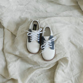 Albert Saddle | White/Navy Shoes Zimmerman Shoes 