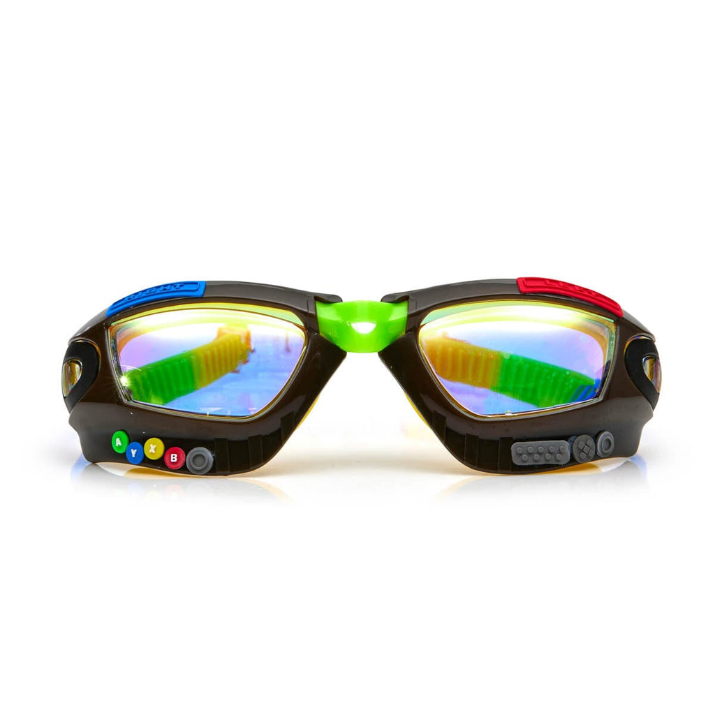 Jet Black Gamer Swim Goggles by Bling2o Bling2o 