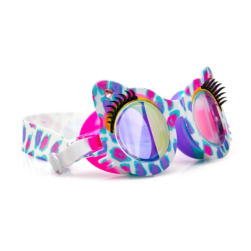 Purple Patches Savvy Cat Swim Goggles by Bling2o Bling2o 