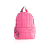 Shiraleah Ezra Quilted Nylon Backpack, Pink by Shiraleah Shiraleah 