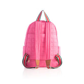 Shiraleah Ezra Quilted Nylon Backpack, Pink by Shiraleah Shiraleah 