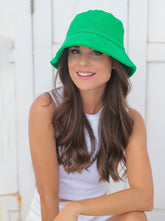 Shiraleah Sol Bucket Hat, Green by Shiraleah Shiraleah 