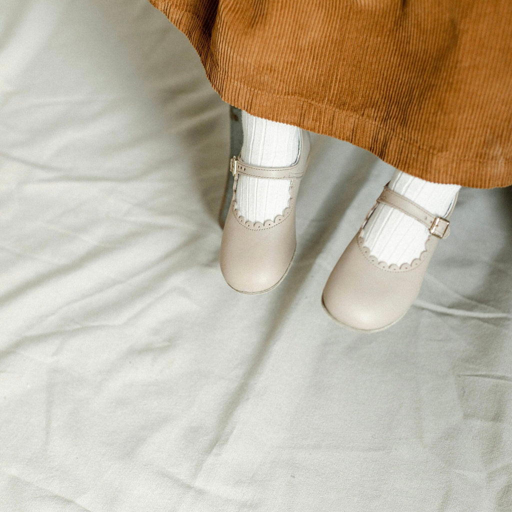 Scalloped Mary Jane | Truffle Baby & Toddler Shoes Zimmerman Shoes 