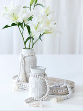 Shiraleah Small Austin Vase, Ivory by Shiraleah Shiraleah 