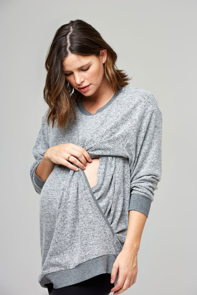 Jo Nursing Sweatshirt by NOM Maternity NOM Maternity 