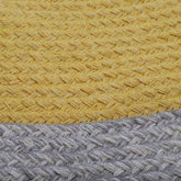 NOLAN TUMERIC children's rug in braided wool Laine nattiot-shop-america 