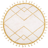 CÔME NATURAL MANGO round children's rug Coton nattiot-shop-america 