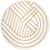 LUISA S geometric round rug Polypropylène nattiot-shop-america 