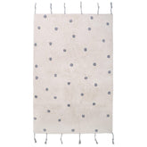 NÜMI Gray children's rug with dots Coton nattiot-shop-america 