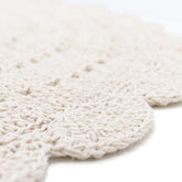 ALMA ECRU L crochet children's rug Coton nattiot-shop-america 