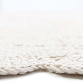 ALMA ECRU L crochet children's rug Coton nattiot-shop-america 