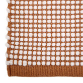 BERGEN CARAMEL L contemporary wool rug Laine nattiot-shop-america 