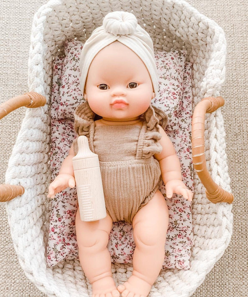 Minikane Little Asian Baby Girl Doll - Brown Eyes