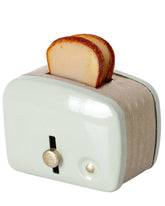 PRESALE - Miniature toaster & Bread - Mint Toys Maileg 