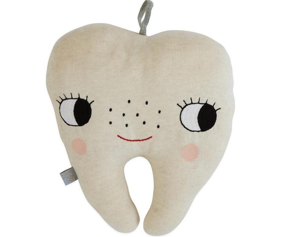 Tooth Fairy Cushion in Offwhite